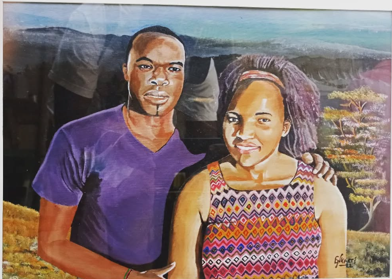Couple Painting