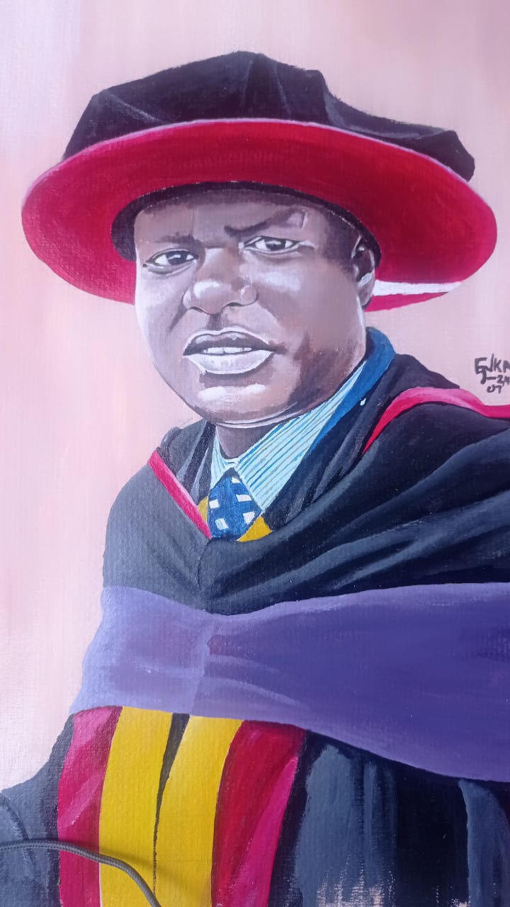 Graduation Portrait Drawing